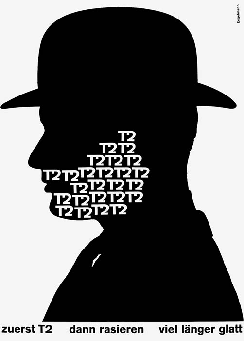 ミヒャエル・エンゲルマン T2 1963年 ポスター © Echo Engelmann