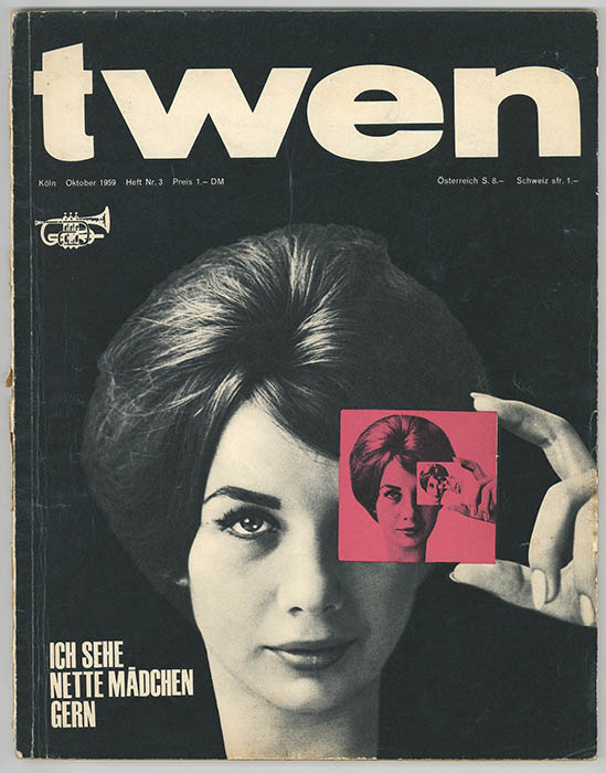 ヴィリー・フレクハウス 『twen』1959年10月号 1959年 雑誌表紙
