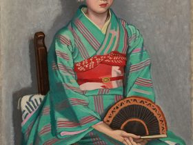 安井曾太郎《座像》1929年、石橋財団アーティゾン美術館