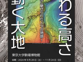 「変わる高さ、動く大地 - 測量に魅せられた人々の物語 - 」駒場博物館