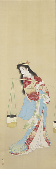 上村松園《汐くみ》1935年頃　大阪中之島美術館【通期展示】