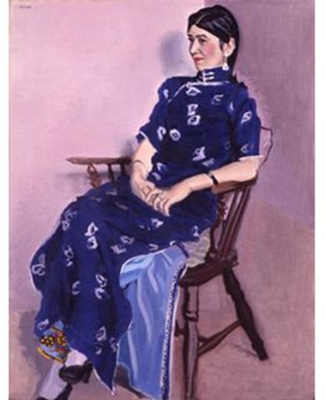 安井曽太郎 《金蓉》 1934年 油彩・キャンバス 96.5×74.5cm 東京国立近代美術館蔵