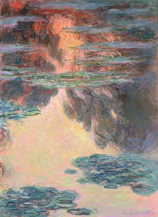 クロード・モネ《睡蓮》1907年　油彩／カンヴァス　マルモッタン・モネ美術館、パリ
© musée Marmottan Monet