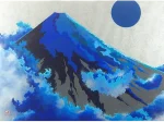 「Great Mountain -Blue Circle-」 （縦53.0×横72.7cm）