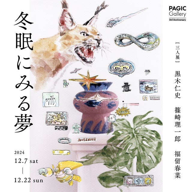 「冬眠にみる夢」PAGIC Gallery