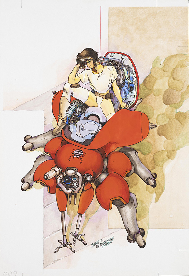 「ヤングマガジン海賊版」1989年5月号本文（攻殻機動隊） Ⓒ士郎正宗/講談社

