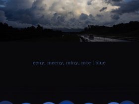 シュヴァーブ トム・麥生田 兵吾「eeny, meeny, miny, moe | blue」eN arts