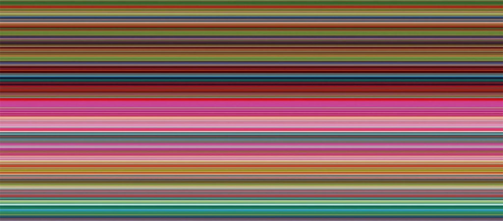 ゲルハルト・リヒター 《ストリップ(926-3)》 2012年 ポーラ美術館 © Gerhard Richter 2024 (18062024)
