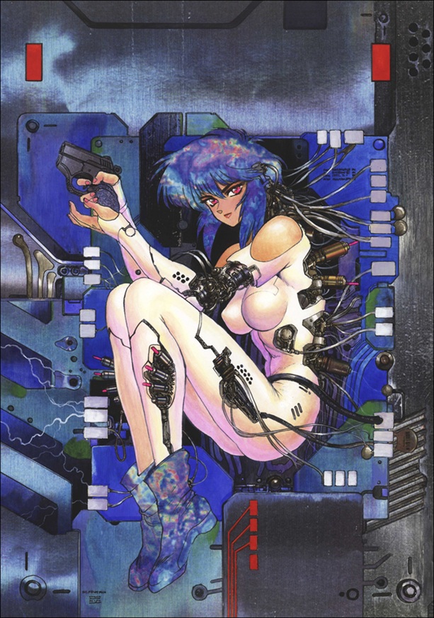 『攻殻機動隊 THE GHOST IN THE SHELL』カバー ©士郎正宗/講談社

