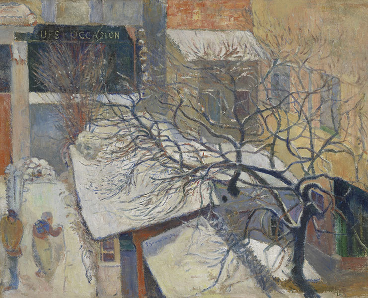 ポール・ゴーガン 《雪のパリ》 1894年　油彩、カンヴァス　72×88cm
ファン・ゴッホ美術館、アムステルダム（フィンセント・ファン・ゴッホ財団）
Van Gogh Museum, Amsterdam (Vincent van Gogh Foundation)