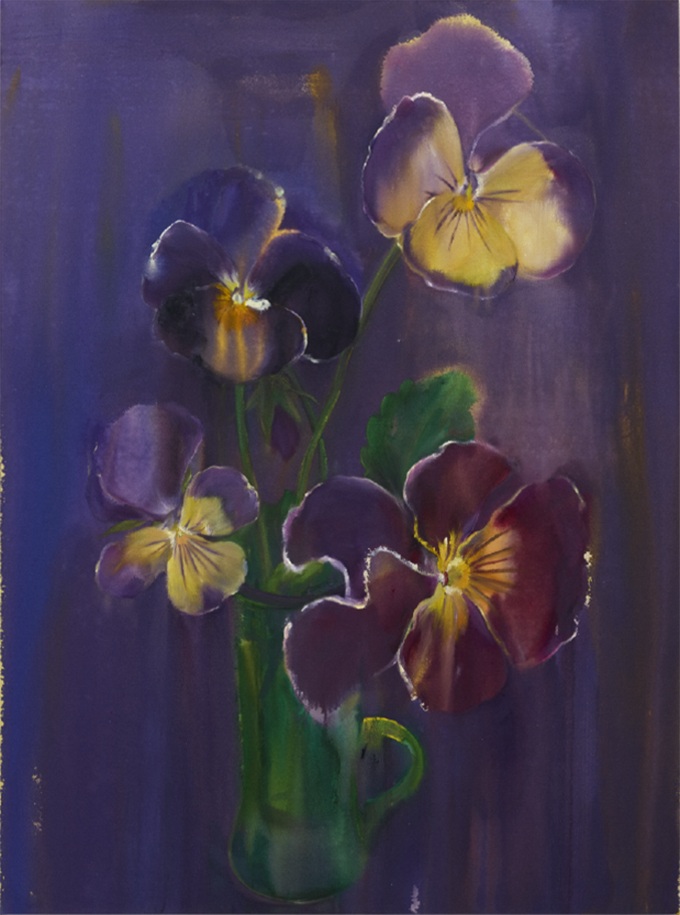 佐藤翠「Grand Violas Ⅰ」130.3 × 97.0 cm