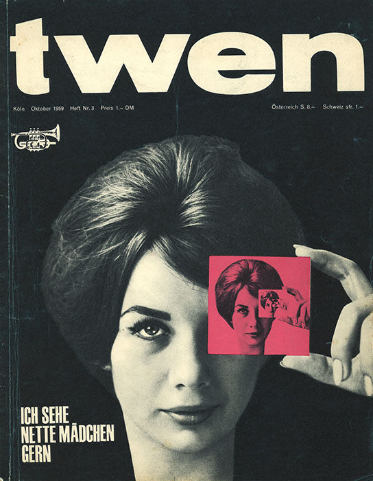 ヴィリー・フレクハウス《雑誌『twen』1959年10月号》 1959年　A5コレクション デュッセルドルフ蔵