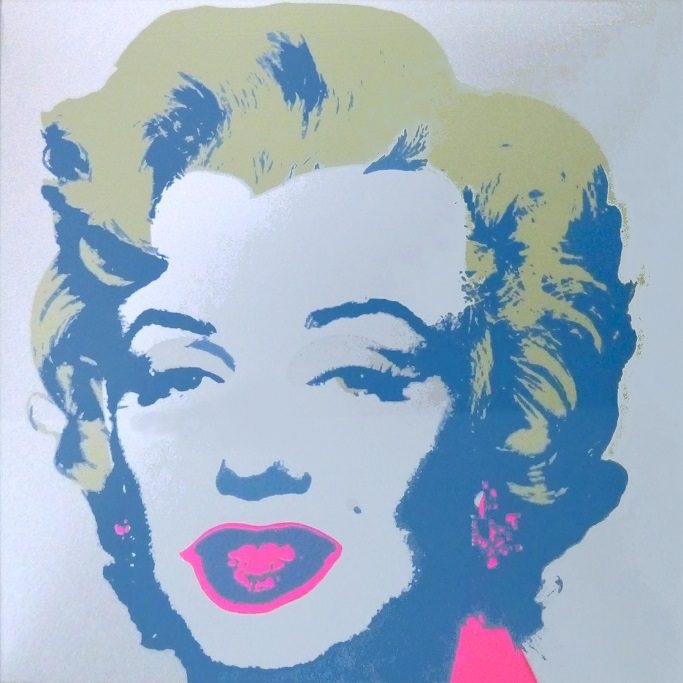 アンディ・ウォーホル 「SBM Diamondo Dust Marilyn」 91.4×91.4cm シルクスクリーン ED.667/2000