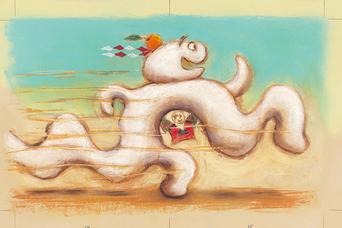 『おもちのきもち』原画 ©Hiroshi Kagakui/KODANSHA 2004-2005年