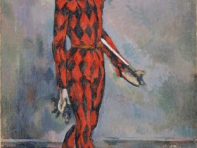 ポール・セザンヌ《アルルカン》1888-1890年