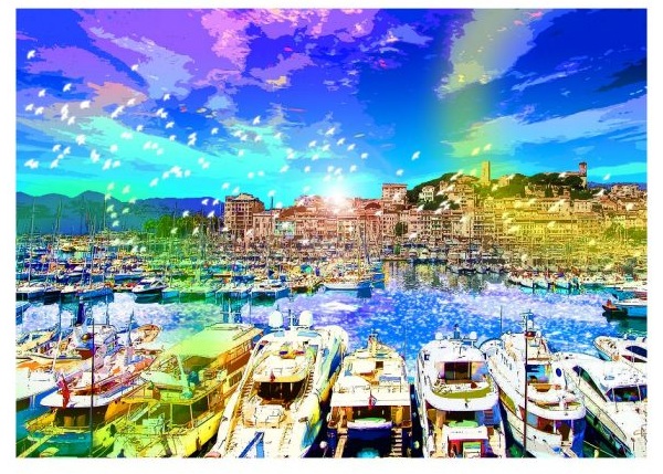 「Yacht Harbor」 ジクレー 約53×74㎝（イメージサイズ）