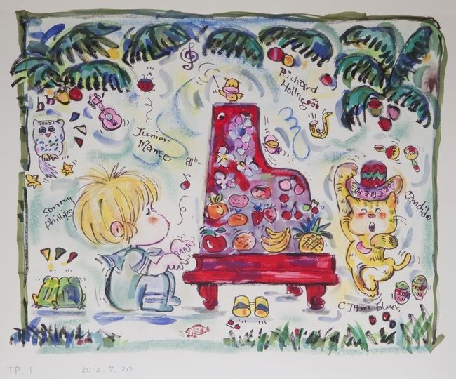 「C Jam Blues」 38×48㎝