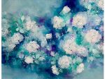 高橋晶子「新宿御苑の薔薇」 （不透明水彩、縦38× 横56cm）