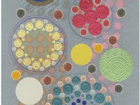 「kilala」W12.5 × H18.5cm ミックスドメディア