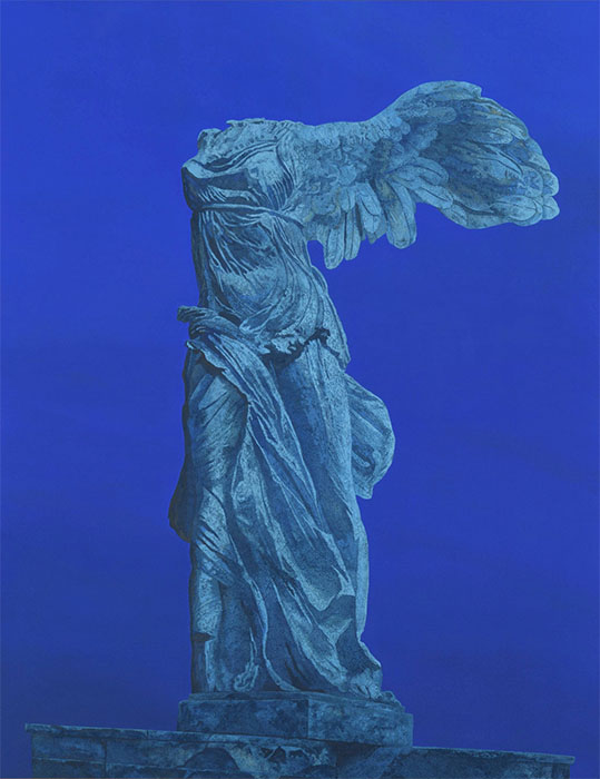 日本画 村居正之「望」(理事)大阪