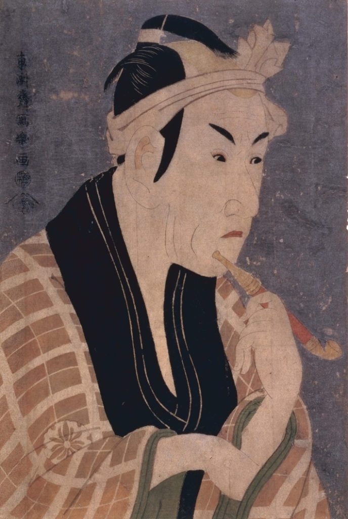 四代目松本幸四郎の山谷の肴屋五郎兵衛　東洲斎写楽　江戸時代　寛政６年（1794)