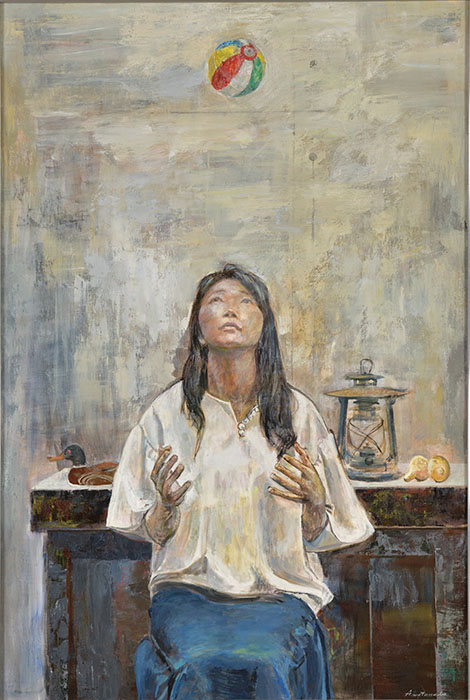 洋画 渡邊明「MEMORY」(会員)兵庫