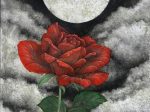 泉 東臣「feel-Rose」 SSM　和紙、岩彩
