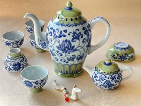 「煎茶器揃と水注」