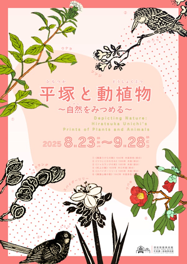 「平塚と動植物 ～自然を見つめる～」須坂版画美術館・平塚運一版画美術館