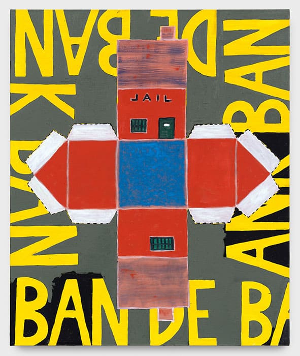 Walter Swennen | Jail | 2019 | Collection of Carole Vanderlinden / Courtesy of the artist and Xavier Hufkens　© HV-Studio