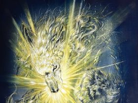 亀下渚「心星の標」(Part1) F30 オリジナル染色技法