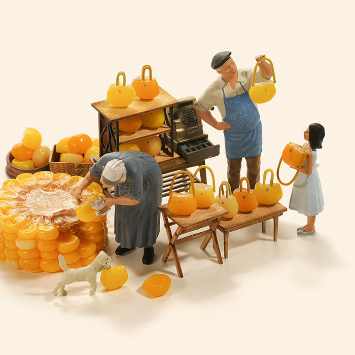 コーンなバッグはいかがでしょう？　©Tatsuya Tanaka