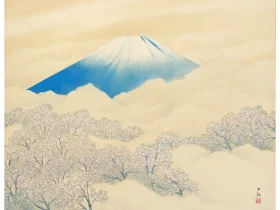 横山大観「耀八紘」1942年
