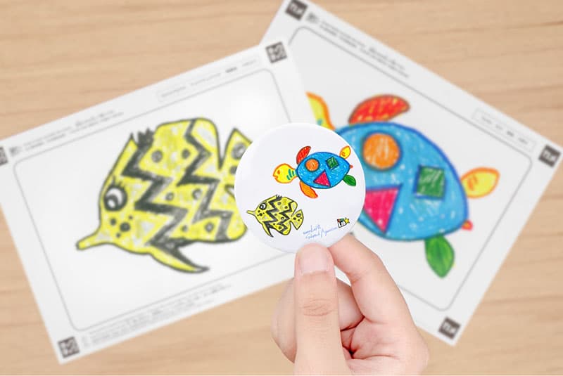 チームラボ《スケッチファクトリー》©チームラボ