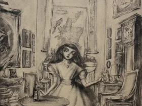 金子國義 リトグラフ集『不思議の国のアリス』より