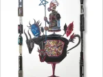 「Tea pot on capitalism」 （縦225×横166cm）