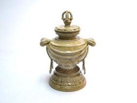 長谷寺土砂器写　五鈷瓶 23.5x高32.3㎝