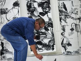 「公開制作92　栗原一成」府中市美術館