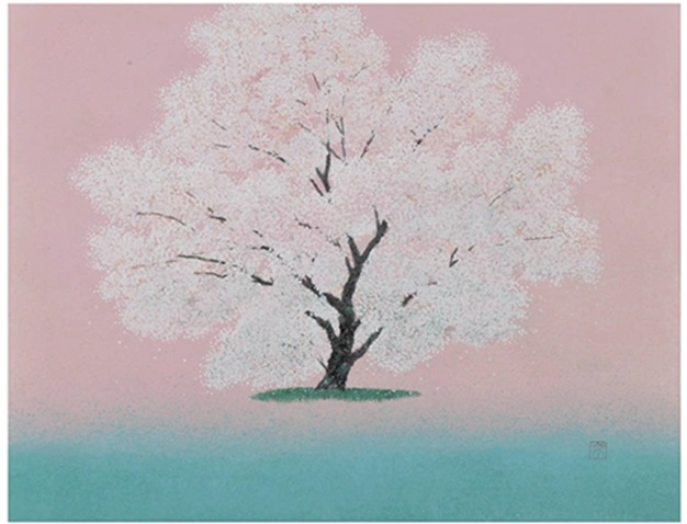 野村京香「待」（F6号）