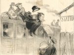 オノレ・ドーミエ『鉄道』より、1843年、町田市立国際版画美術館蔵