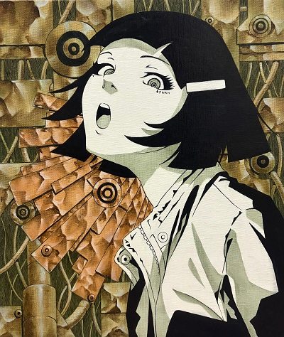 「ウニ」

キャンバスに油彩

F10