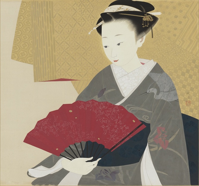 《赤い扇》1942年 東京国立近代美術館蔵