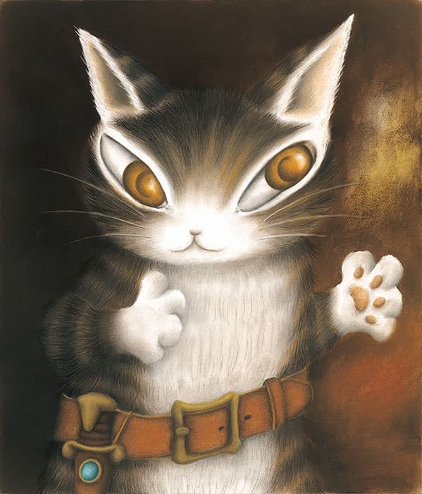 ダヤンの肖像画　©Akiko Ikeda／Wachifield Licensing, Inc