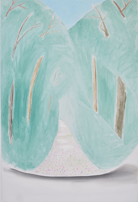 原良介《神宮の杜》2020 年 作家蔵