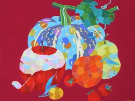 「菜果」（F10号）