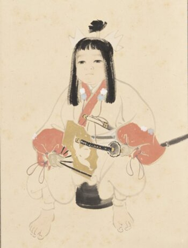 桃太郎図 菊池契月