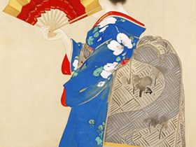 《アレ夕立に》1909年 髙島屋史料館 （通期展示）