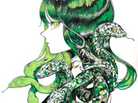 2025/04/14 〇上記作品 「MEDUSA」 2024年 111 × 105 cm