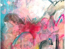 「NEW PEAK」 H130.3×W130.3cm