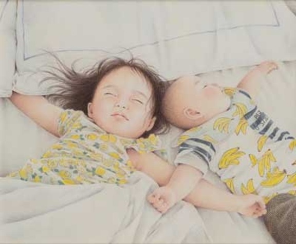 《グランプリ》

鹿村 あや  「檸檬と甘蕉( レモンとバナナ)」

38.0×45.5 cm 色鉛筆、画用紙